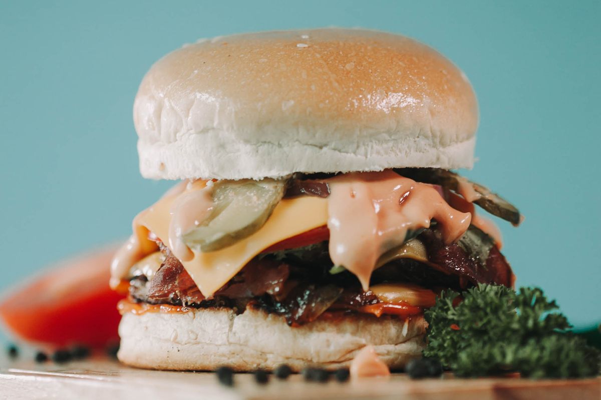 Illustrative American food photo; not a photo of Becks Prime