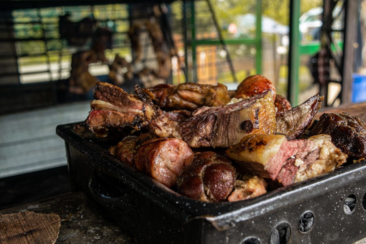 Illustrative Barbecue food photo; not a photo of Red River BBQ and Grill