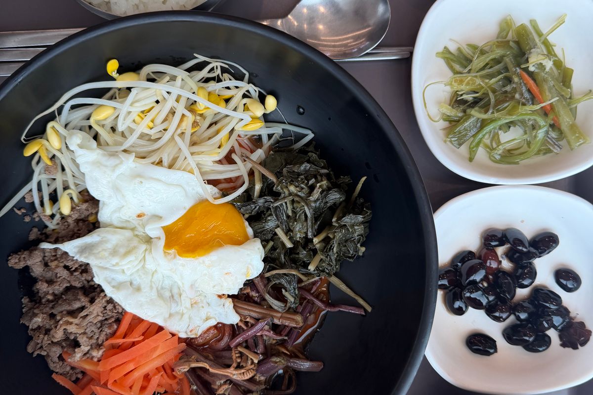 Illustrative Korean food photo; not a photo of bb.q Chicken Katy