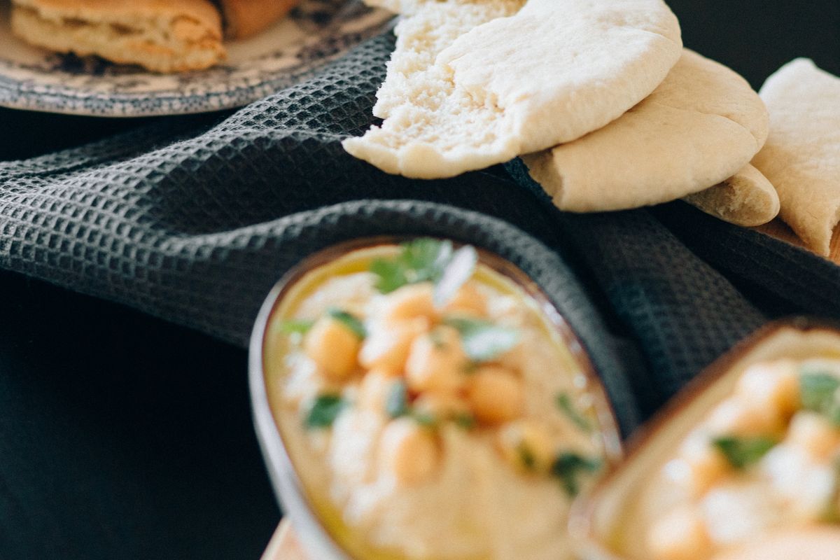 Illustrative Mediterranean food photo; not a photo of Dalia Mediterranean Grill & Cafe