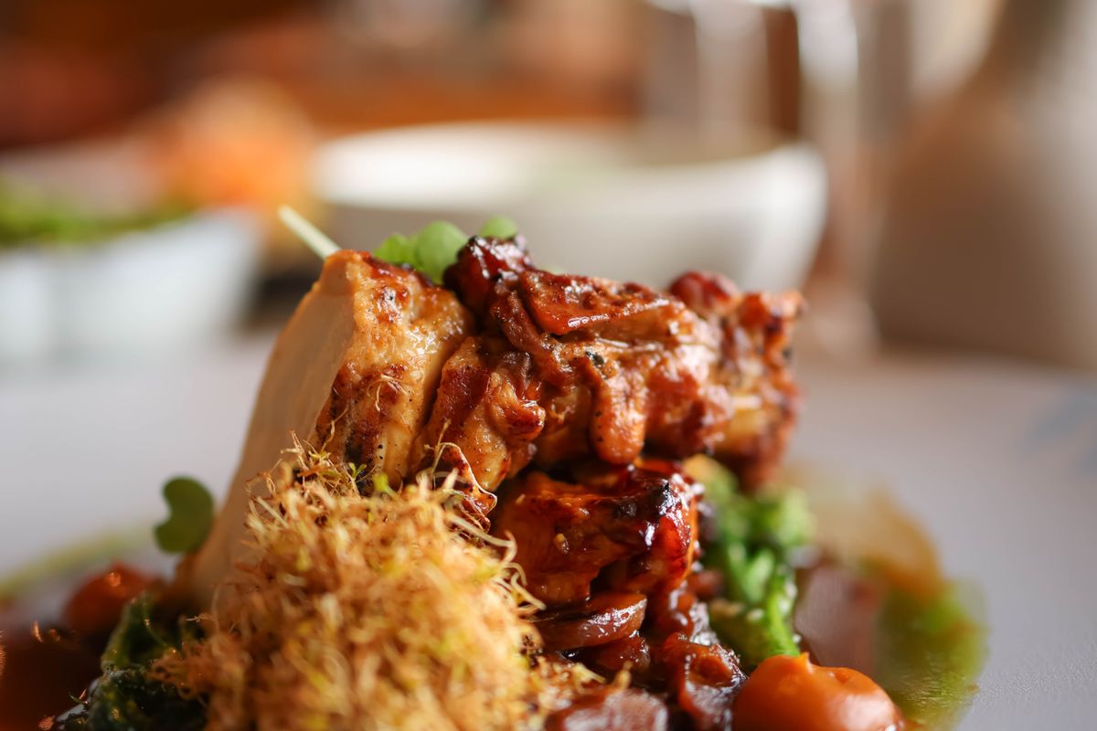 Illustrative New American food photo; not a photo of Astor's Table