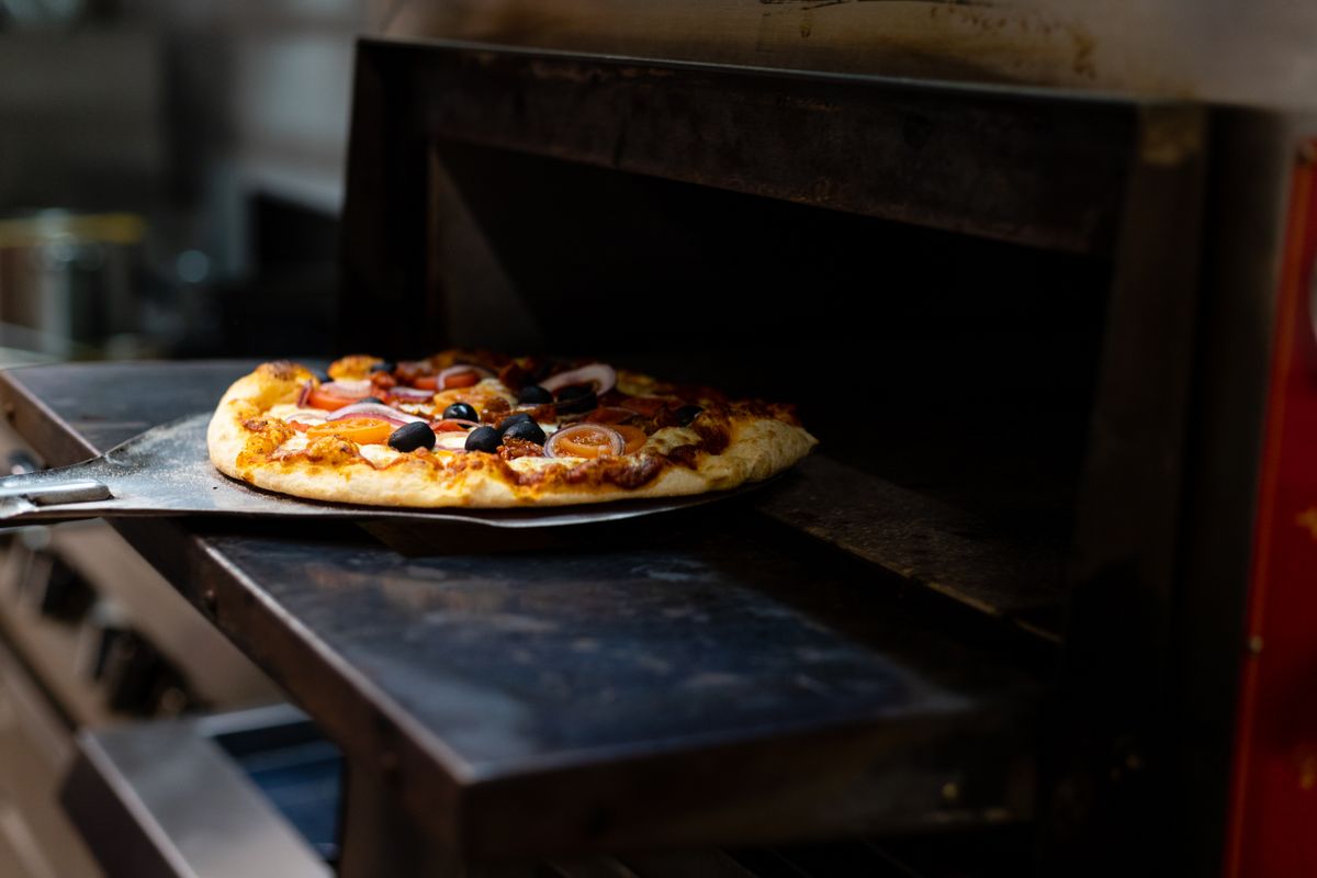 Illustrative Pizza food photo; not a photo of Pizza Hut
